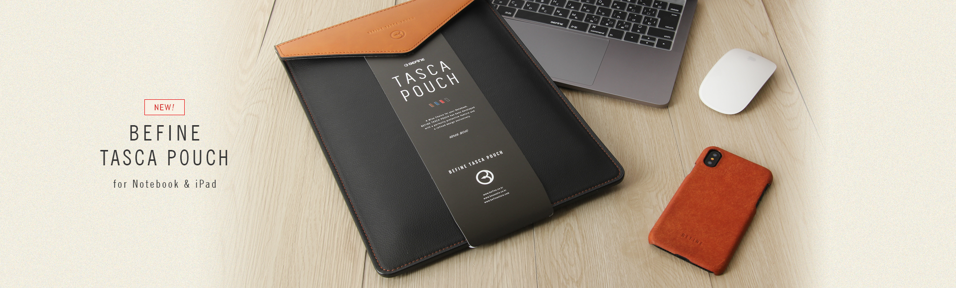 tasca pouch for Notebook, iPad